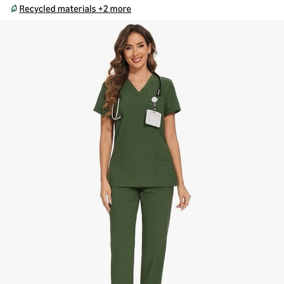 Green Scrub Set - Picture 1 of 5